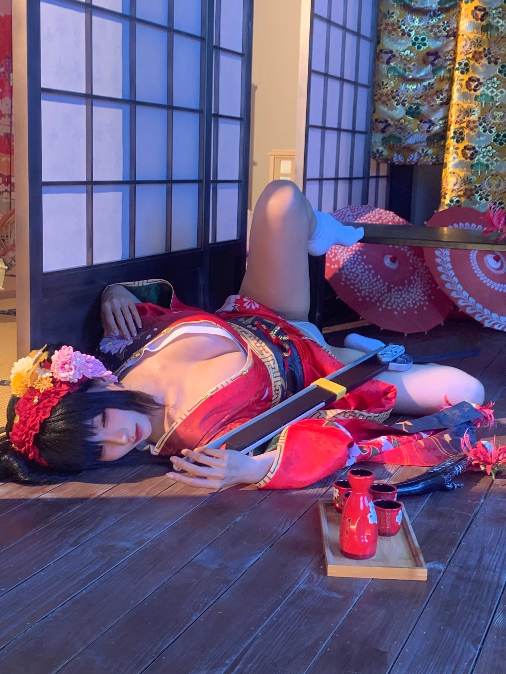 蠢沫沫 – NO.304 狂三和服cos-狂三 花絮 [114P]插图8